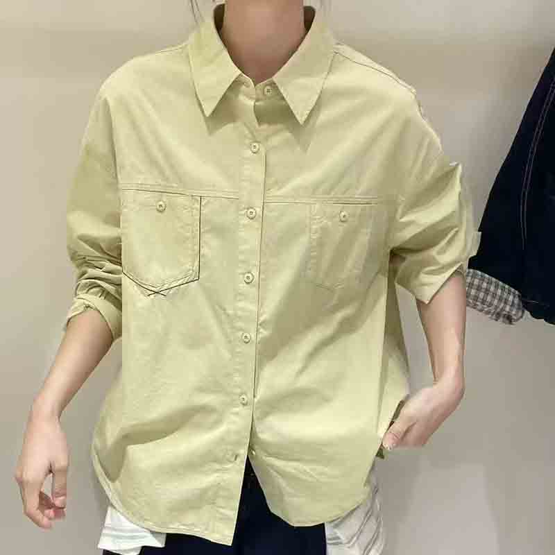 木都车  简约纯棉衬衫 LW58C13152
